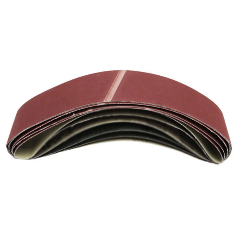 

120 Polishing Sanding Belts Belt 100 150 Grits Abrasive Aluminum Oxide Anti-static 6pcs Set Hardware 915*100mm