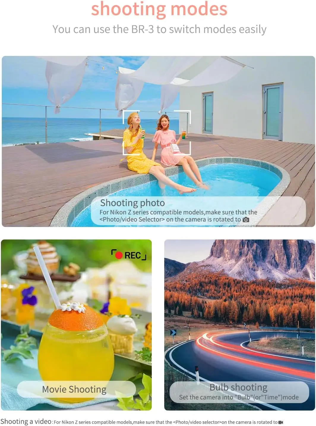 الأبيض ML-L7 USB-C اللاسلكية التحكم عن بعد مصراع الإصدار لنيكون P1100 Zfc Zf Z6II Z7II Z5 Z5II Z6III Z30 Z50 Z50II P950