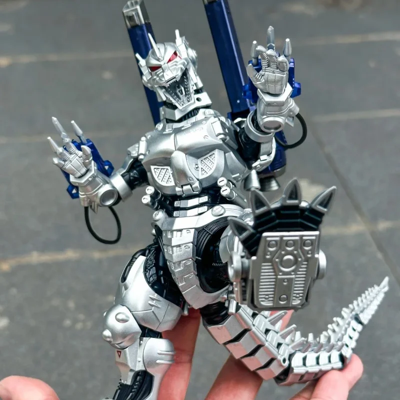 Keeppley Mecha Godzilla Mfs 3 Building Blocks Set Licensed Monster Action Figure Model Desktop Collectible Adult  Collection Toy view 2