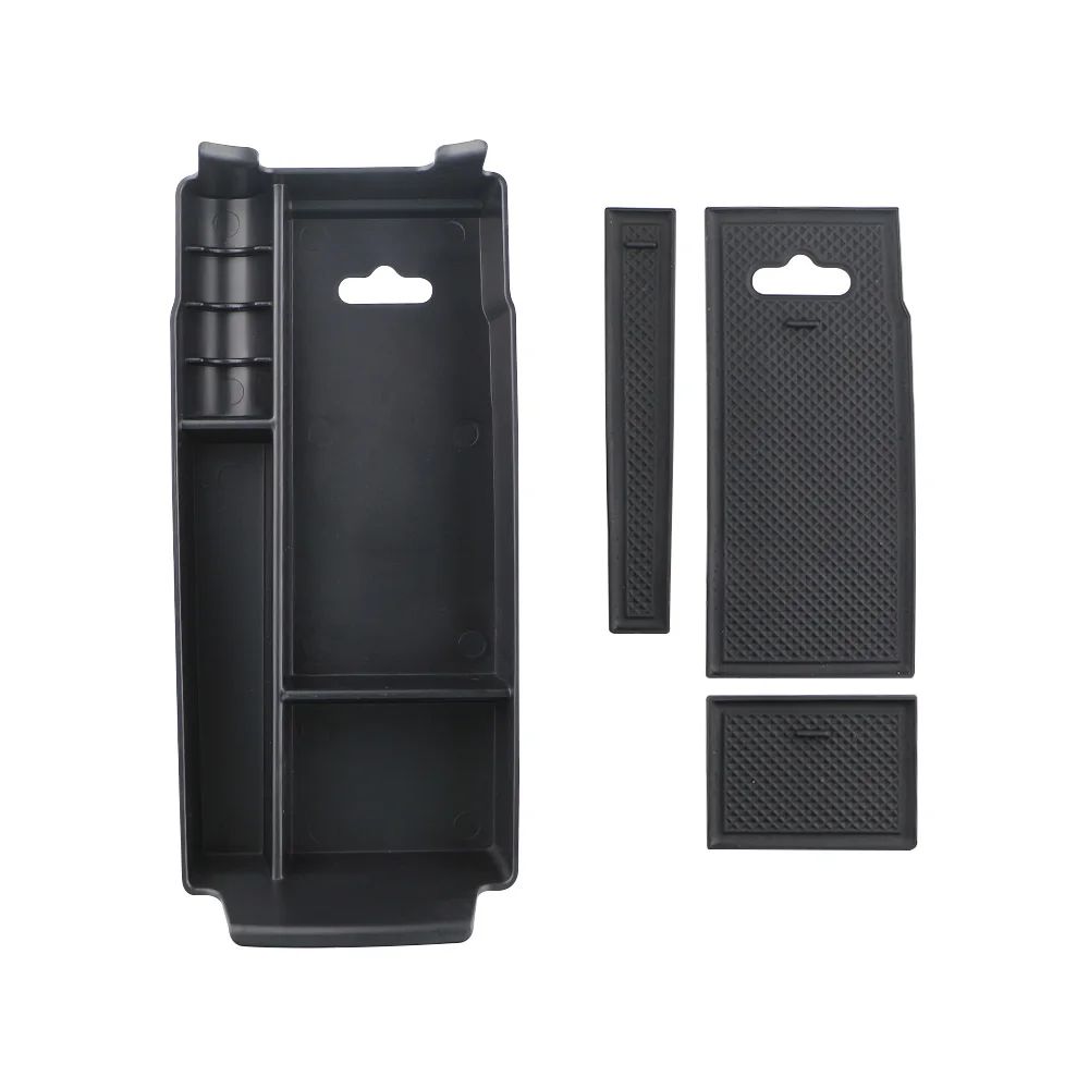 Car Armrest Storage Box Tray for Mercedes-Benz A Class W177 GLB Class W247 Plate Container Organize Interior Accessories