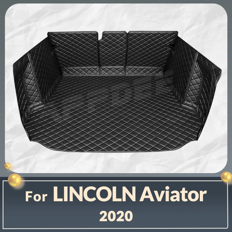 

Auto Full Coverage Trunk Mat For Lincoln Aviator 2020 Car Boot Cover Pad Cargo Liner Interior Protector Accessories