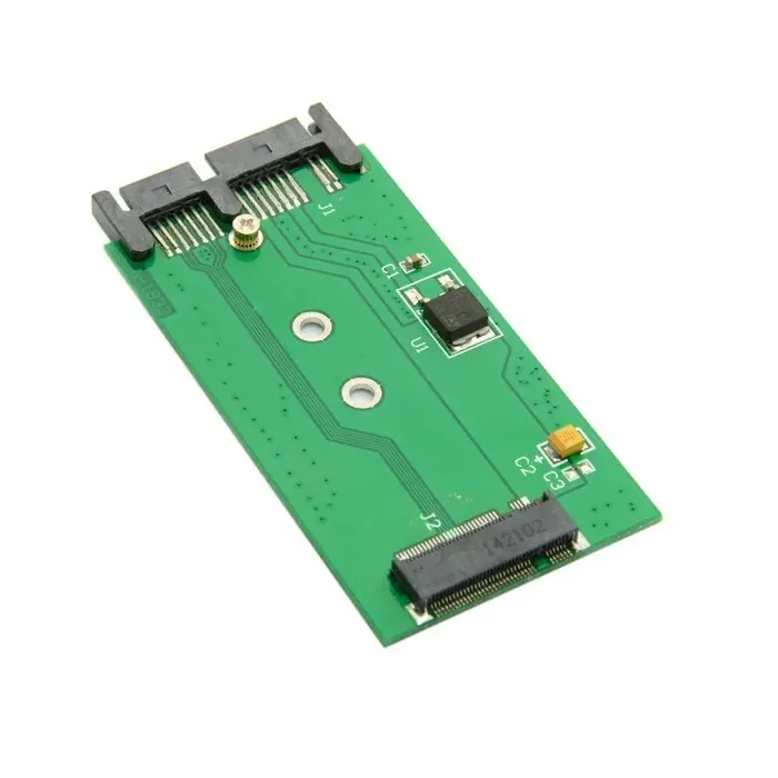 Mini PCIE Pci-e Pci Express 2 Lane SSD M.2 NGFF SSD zu 1,8 "Micro SATA 7 + 9 16pin Adapter Karten PCBA Für E531 X240S Y410P Y510P