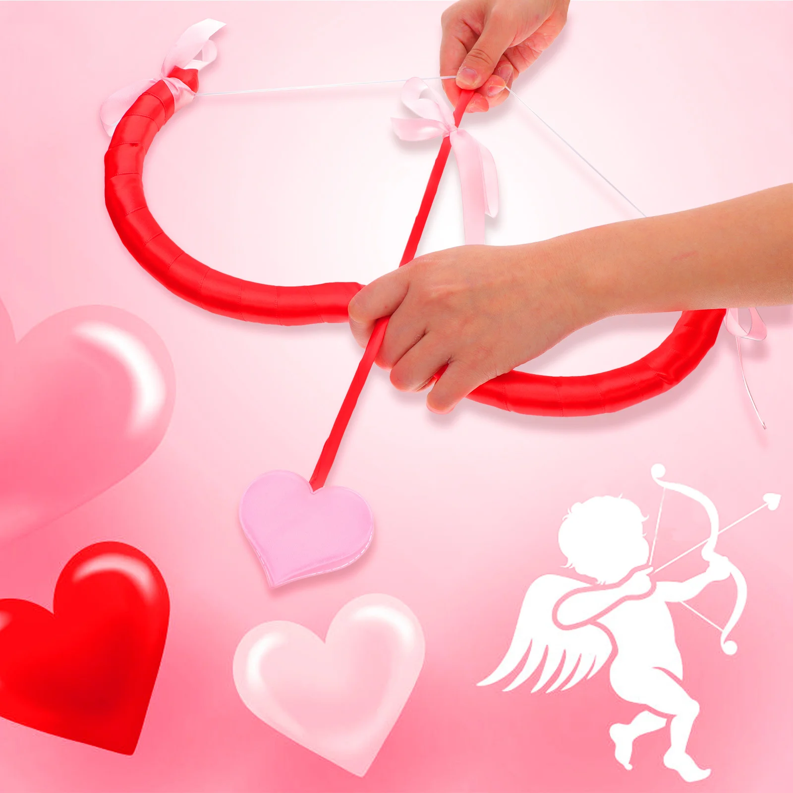 1 zestaw rekwizytów Kupidyna Urocze pianki do zdjęć Przebranie Halloween Dziecko Cosplay Domowa impreza Łuk Kupidyna Dekoracja Fotografia