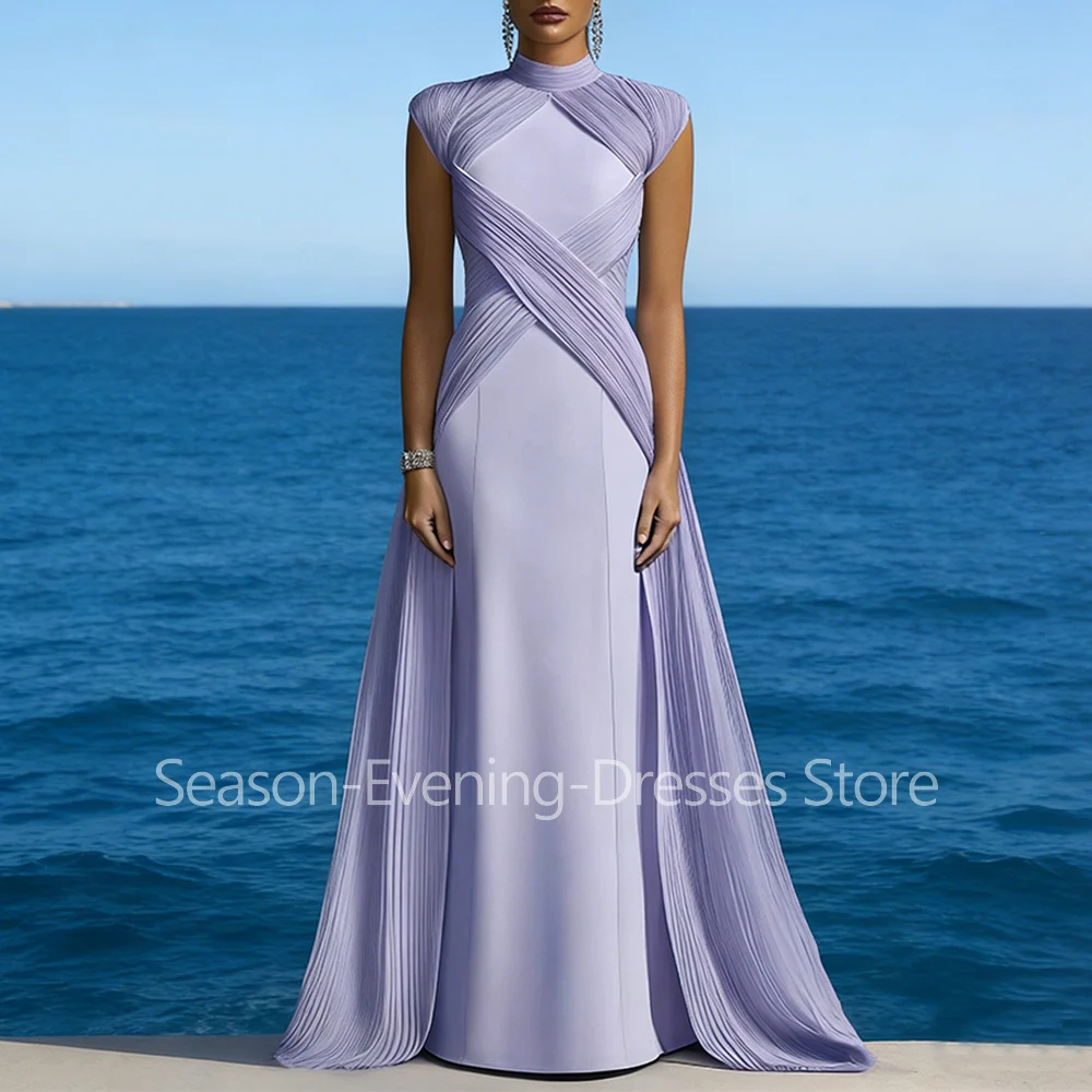 فساتين سهرة طويلة أنيقة جديدة مخصصة للمناسبات الخاصة بطول الأرض حورية البحر للنساء فساتين حفلات التخرج 2026