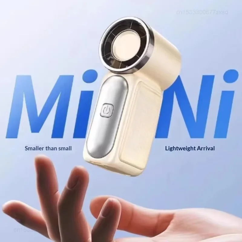 Portable Fan Convenient Creative Mini Fan Pocket Hand-held Fans Lightweight Suitable for Travel Camping Outdoors Air Coolers New image 3