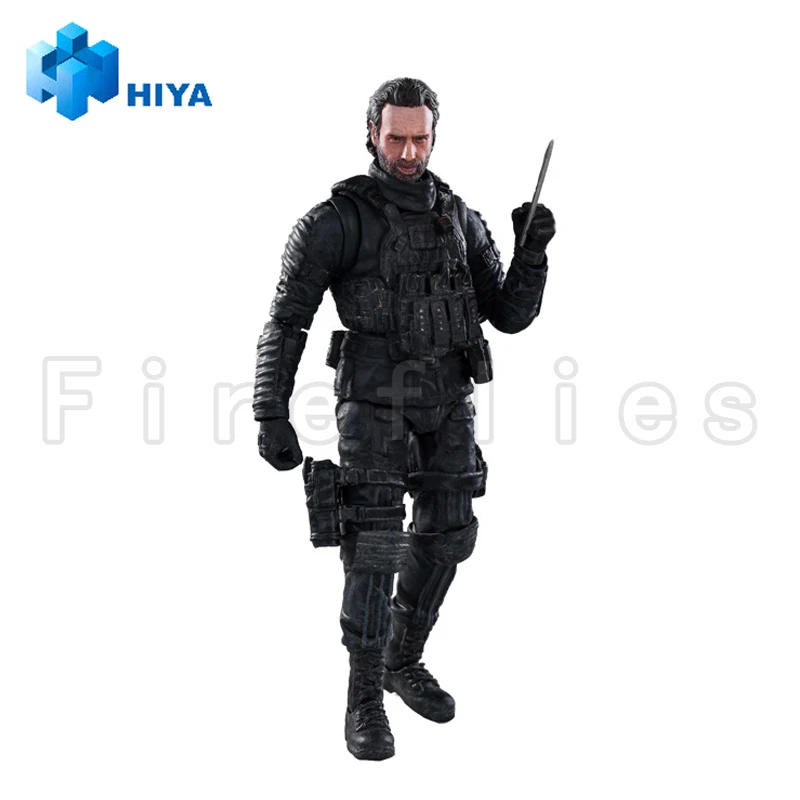 [Pre-Order]1/18 HIYA Action Figure Exquisite Mini Series The Walking Dead The Ones Who Lived Rick Anime Toy