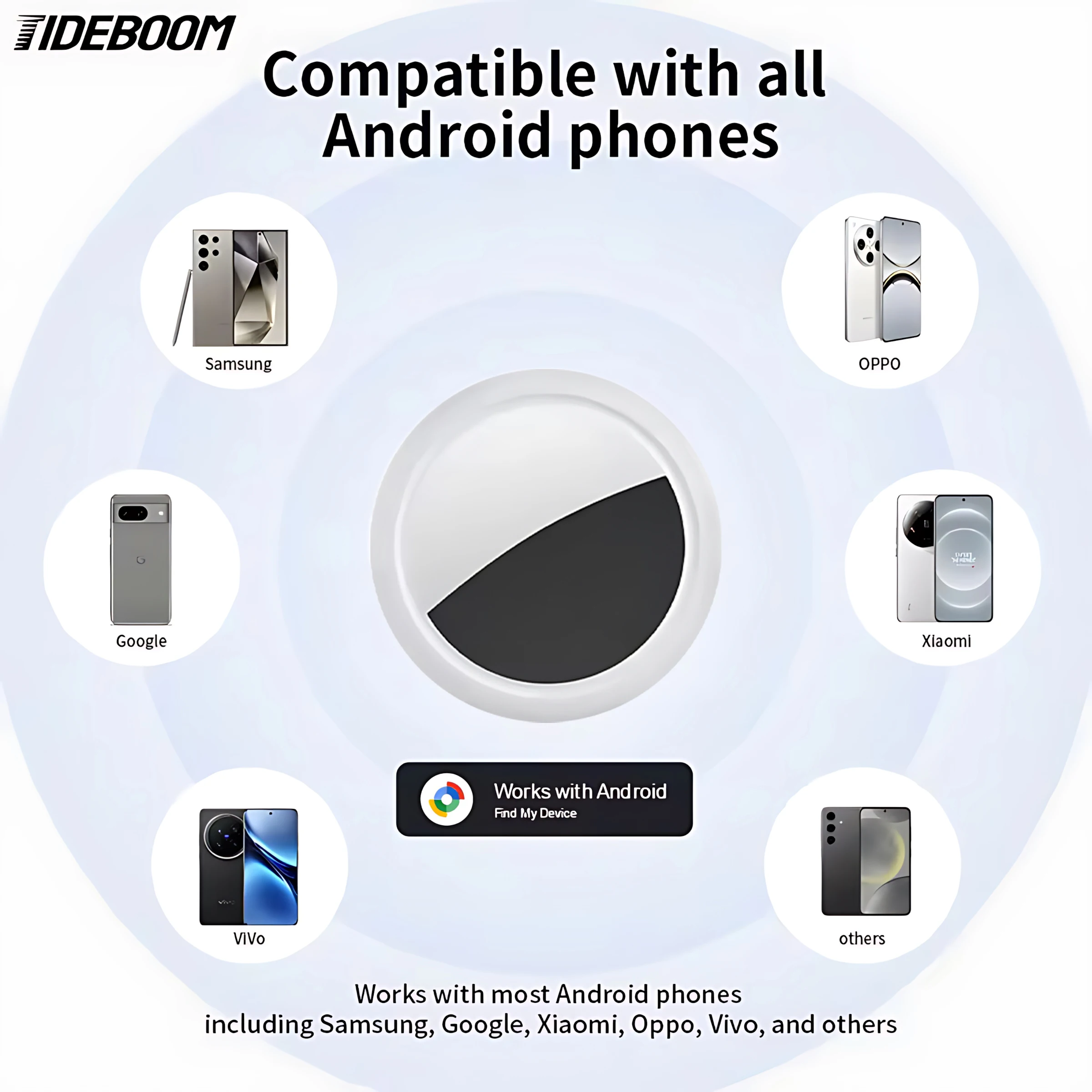 Smart Finder isearching Find My Device GPS-Tracker Smart Tag Bluetooth Search Locator Tracking Finder Global Positioning Anti-Lo