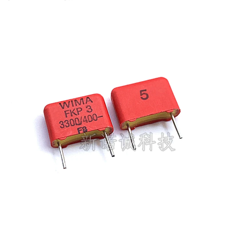 

5pcs/50pcs Germany WIMA Film Capacitor 332 400V 0.0033UF 400V 3300PF 332J 5% FKP3 Pitch 10mm