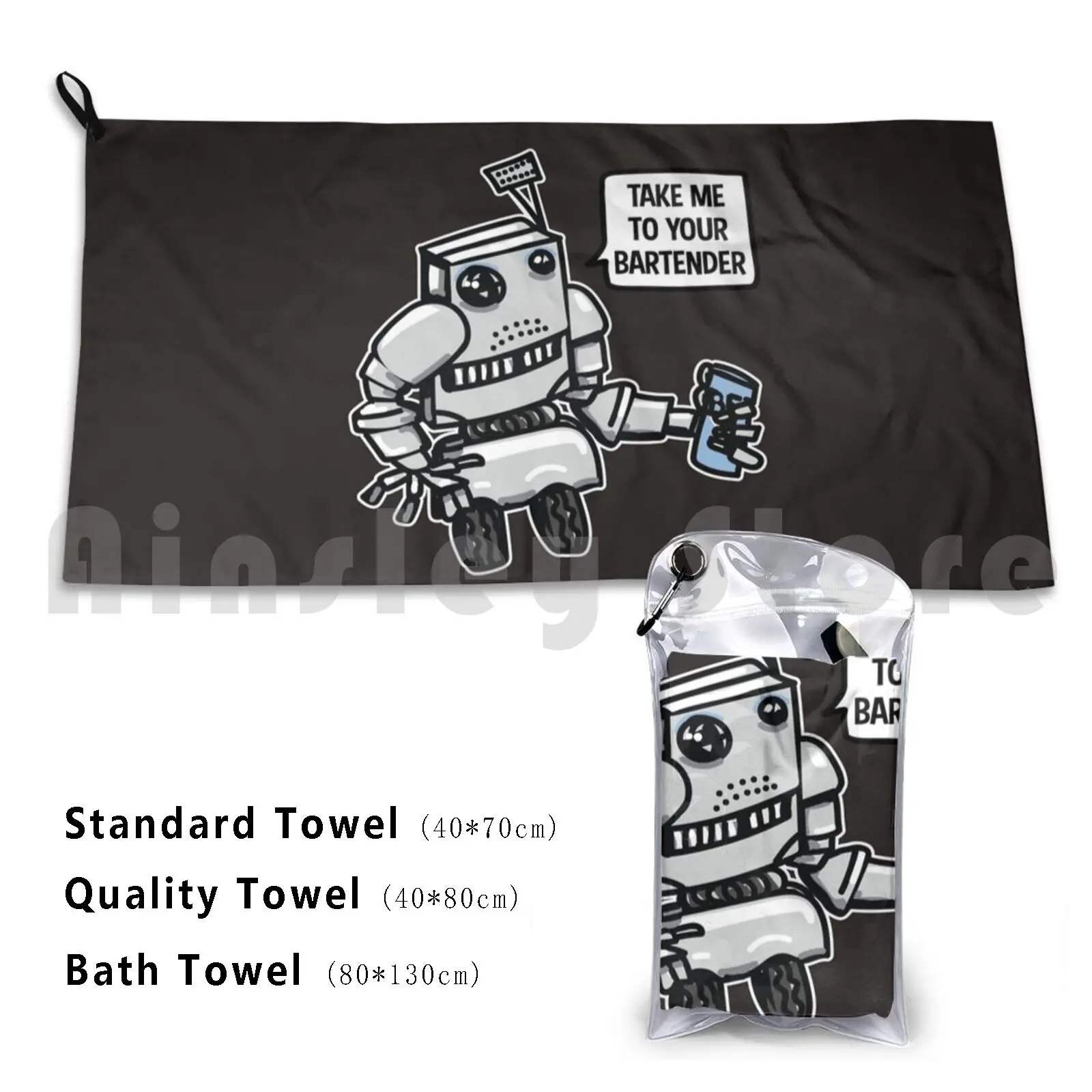 Robot Beer Drinker …