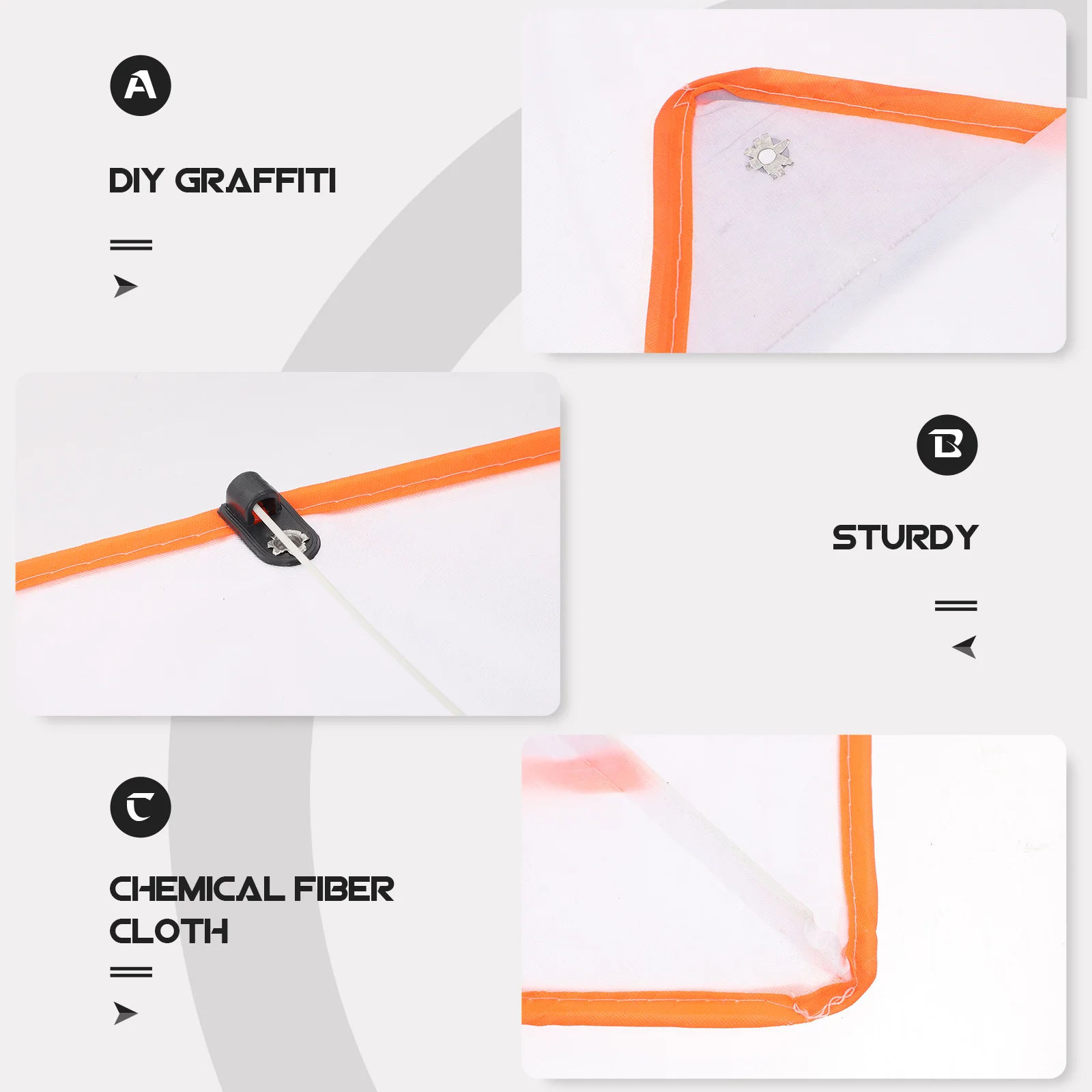 3 set di aquiloni per graffiti fai da te per bambini, aquiloni per pittura vuota, per auto disegno, volo all'aperto, artigianato educativo, aquiloni per graffiti