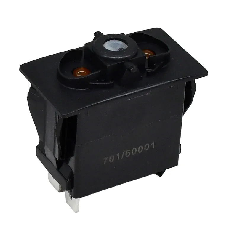 12V Rocker Switch 6 Pin 701-60001 701/60001 Compatible with JCB Backhoe 3CX 4CX 8080 524-50 531-70 536-60 536-70