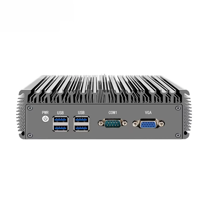 

12th Gen N100 PfSense Firewall N5105 Router 4x I225 I226 2.5G LAN 2xDDR4 NVMe Industrial Fanless Mini PC 4xUSB New UK 8GB SSD