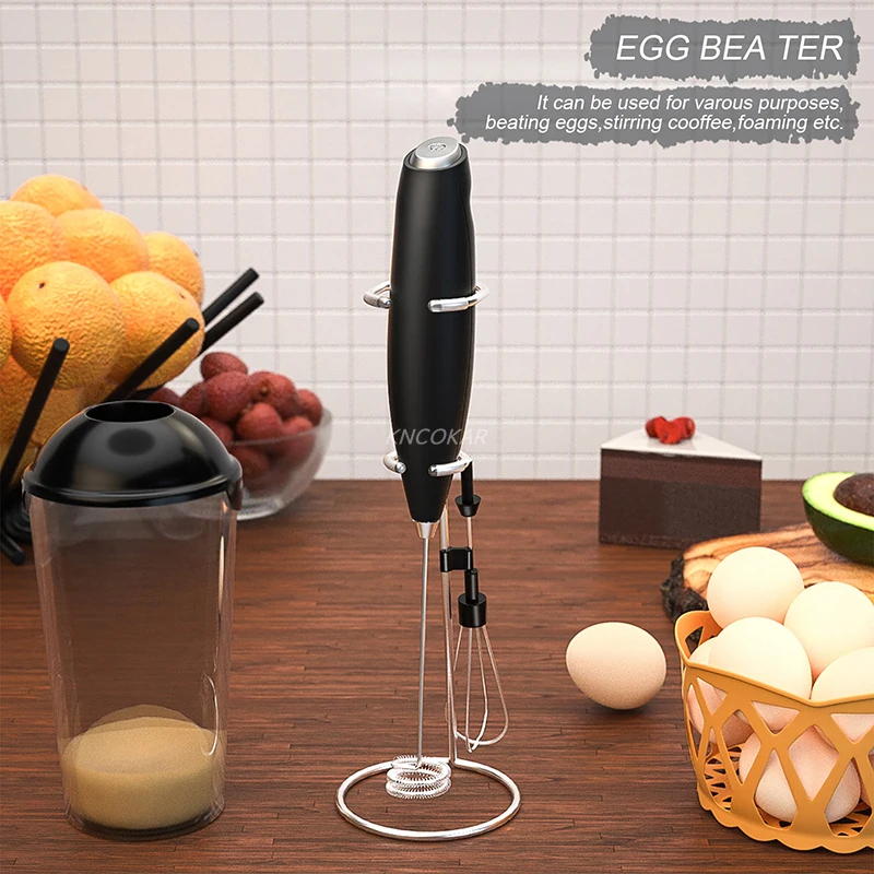 عصا خفقت كهربائية صغيرة محمولة باليد ، خفاقة قهوة صغيرة منزلية للخبز ، خفاقة بيض سوط ، خفاقة مطبخ مسحوق حليب