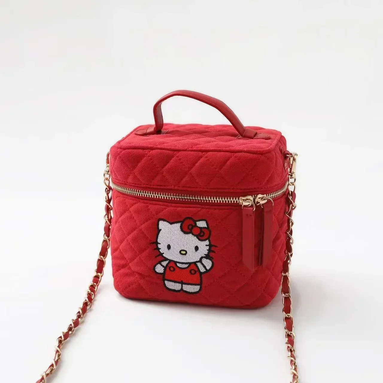 Hello Kitty Purses and Handbags Sanrio Messenger Bag Shoulder Bags for Women Fashionable Purses Melody Crossbody Bags for Ladies