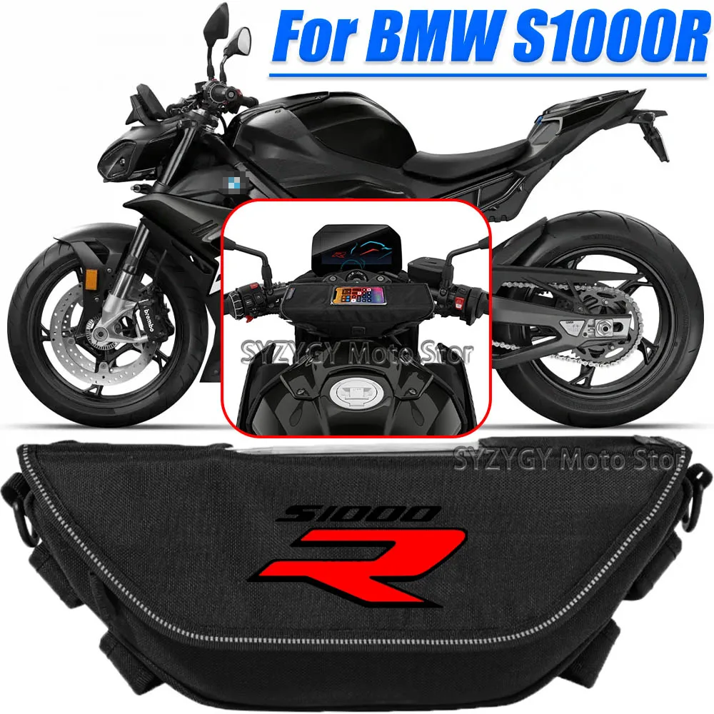 

For BMW S1000R S1000r s1000r Motorcycle handlebar bag rider bag waterproof and dustproof motorcycle bag riding bag