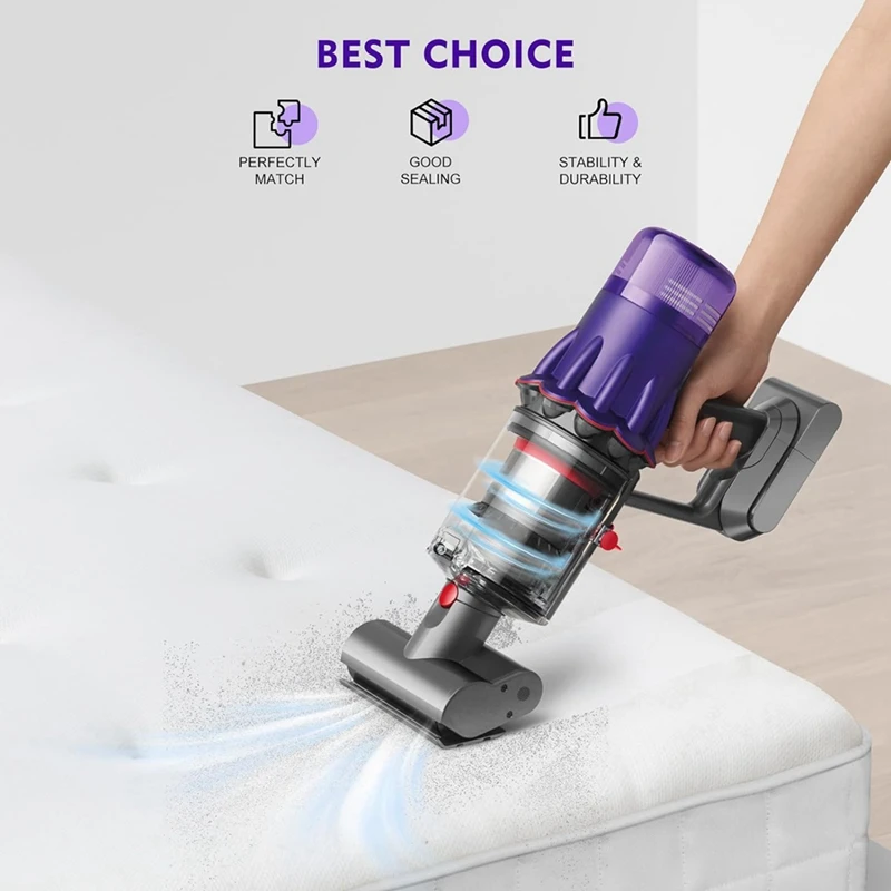 ถังเก็บฝุ่นสําหรับ Dyson V12 SV18 SV20 Detect Slim/V10 Digital Slim เครื่องดูดฝุ่นกระป๋องสิ่งที่แนบมาอะไหล่, หมายเลขชิ้นส่วน 965272 -01