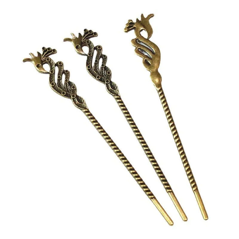 

5 Pieces/Lot 147*21.5MM Antique Bronze Plated Phoenix Bookmark Charms Pendant Zinc Alloy Metal Diy Jewelry Accessories