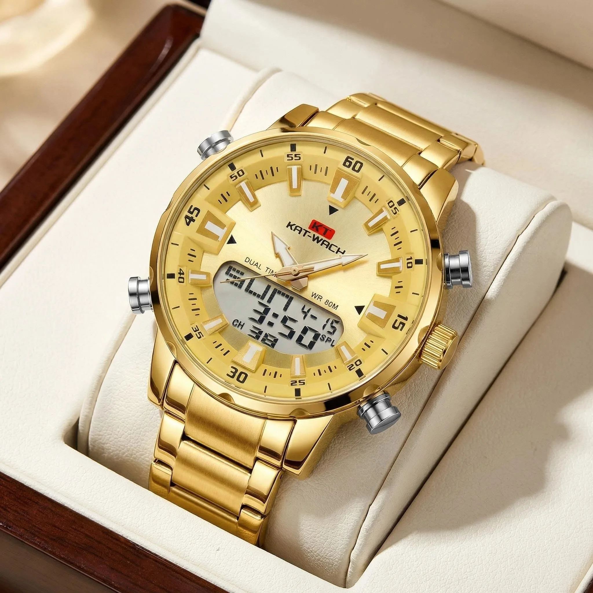 KAT-WACH Luxury Men's Quartz D - Luxury Watch Zone review and price