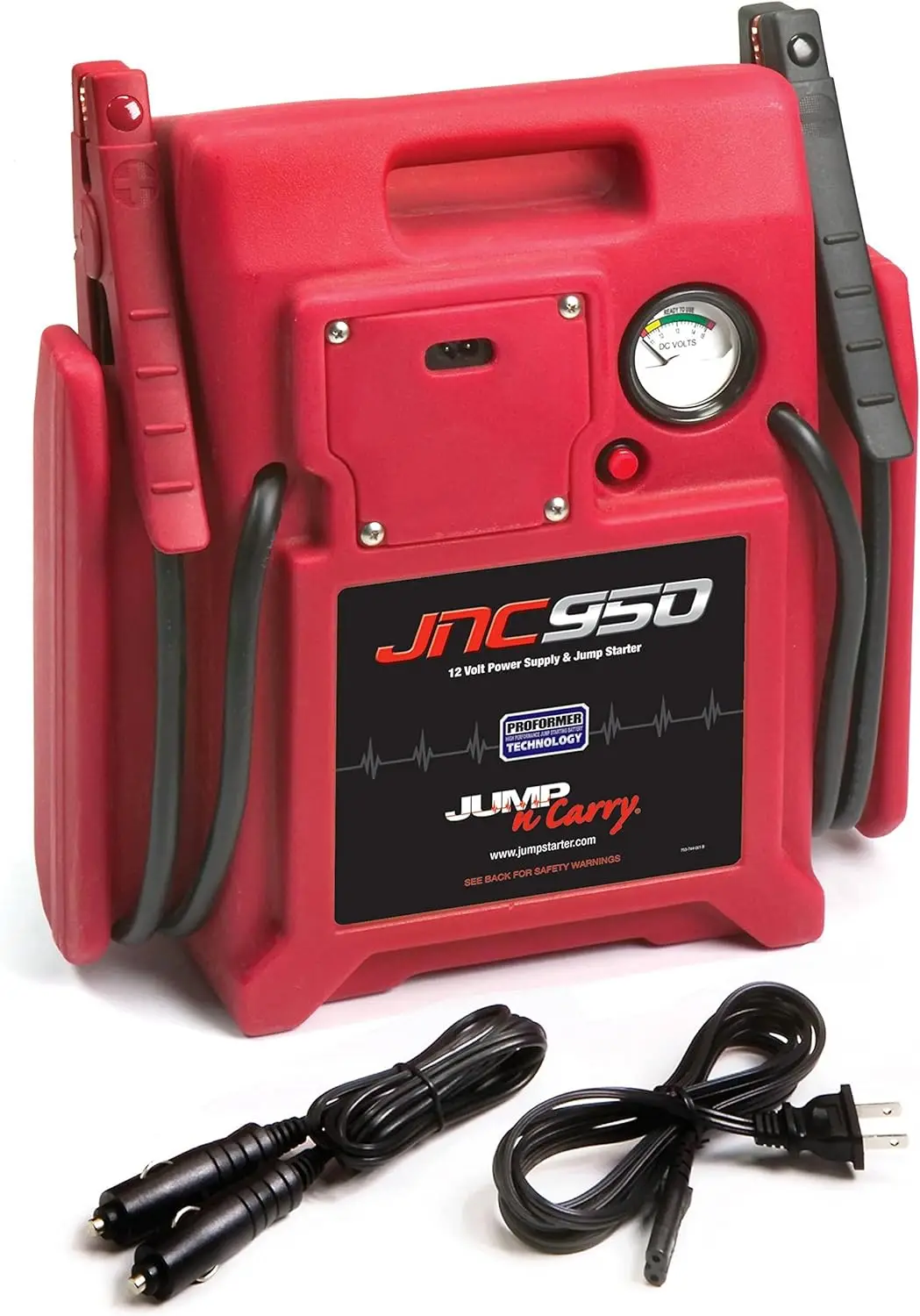 Clore JNC950จั๊ม-N-Carry สูงสุด2000แอมป์12V เครื่องจั๊มสตาร์ทรถยนต์