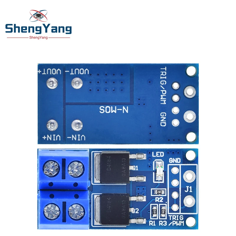 TZT 1/10 шт. 15A 400 Вт MOS FET триггерный переключатель приводной модуль ШИМ-регулятор панель управления для arduino