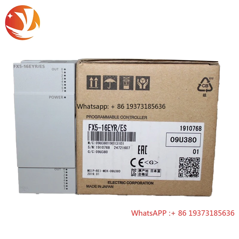 Newly Developed and Original Automated Controller FX5-16EYR-ES Dedicated Controller for Servo Drives