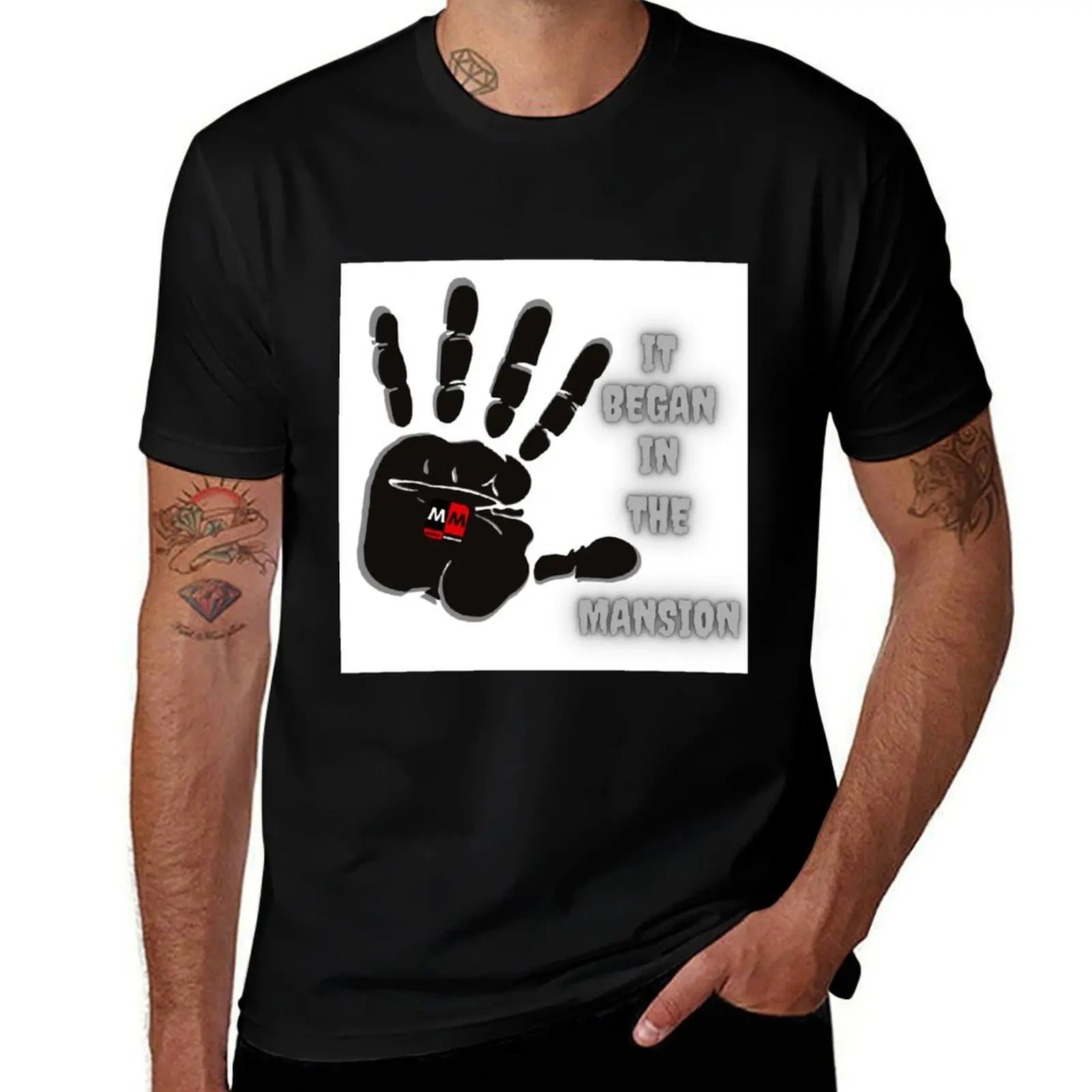 

It Began In The Mansion (Origin Edition) T-Shirt Louboutins Clothing summer 2025 t shirts for men cotton