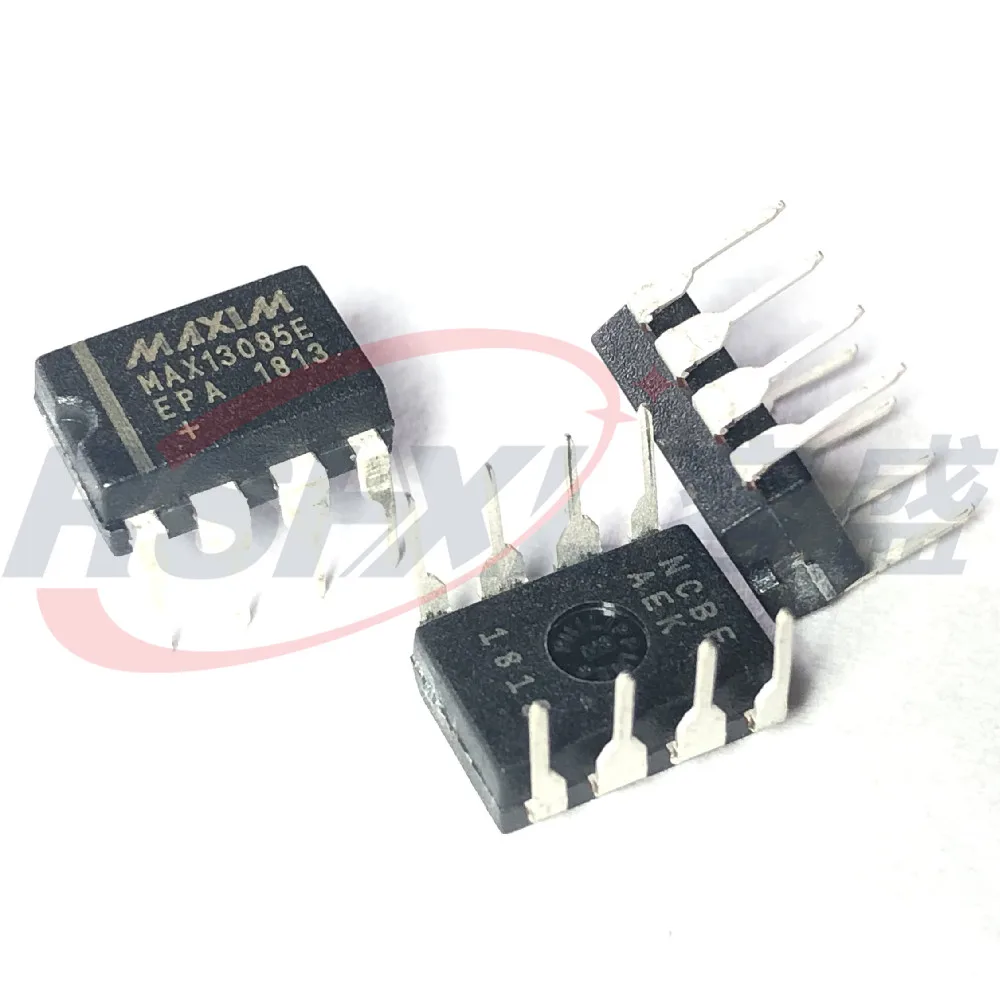 10 unids/lote MAX13085EEPA + MAX13085E DIP-8P nuevo + 5,0 V + 15 -15 kV transceptor de RS-485/RS-422 de intercambio en caliente a prueba de fallos con protección ESD