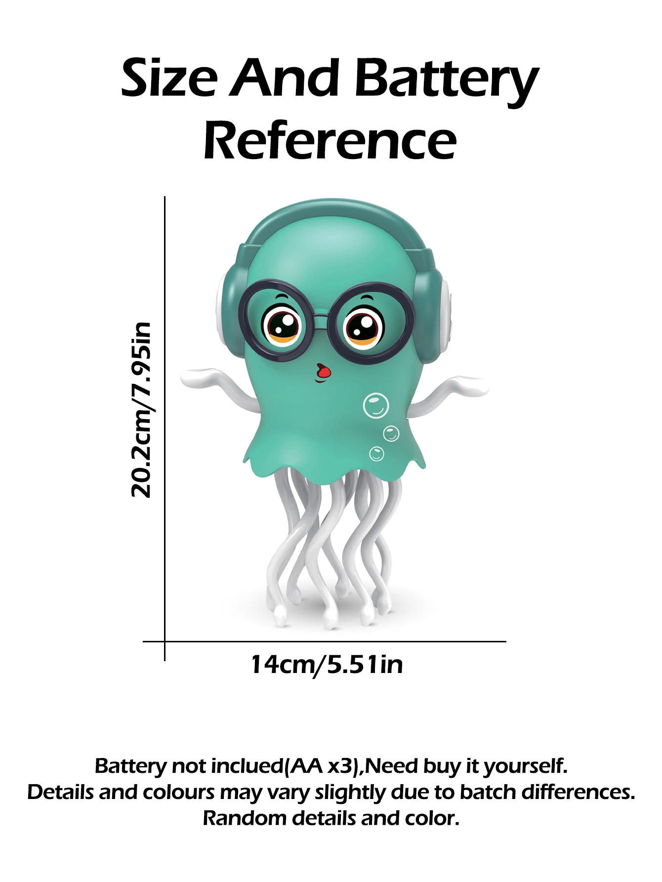 Kids Fun Dancing Jellyfish Music Toys  Electric Soothing Luminous Night Light Toys Boys and Girls Birthday Christmas Gifts