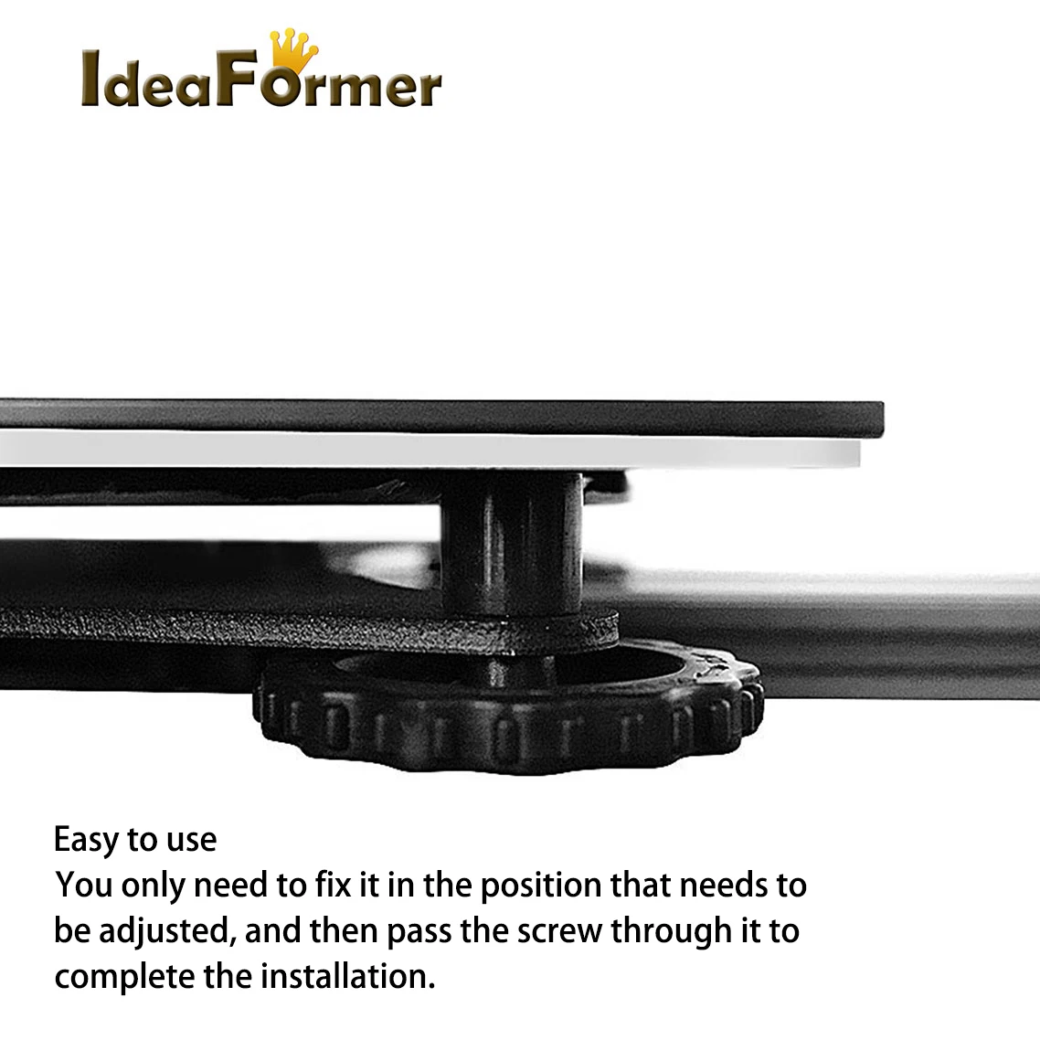 IdeaFormer 4 pièces colonne de nivellement de lit chaud d'espacement solide en Silicone haute température pour CR-10 CR10S Ender-3 Prusa I3 pièces d'imprimante 3D