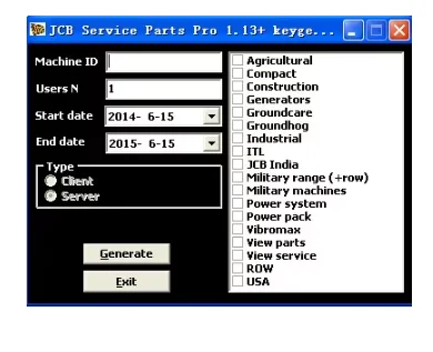 JCB parts pro keygen Full Unlocked