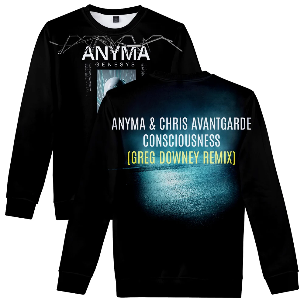 Anyma Crewneck Sweatshirt Streetwear Men/Women Harajuku Long Sleeve Pullover Clothes