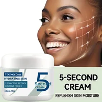 Crème Anti-rides au rétinol en 5 secondes, ligne Anti-vieillissement instantanée, estompe, raffermissant, peau Fine, soin hydratant, Lifting 4