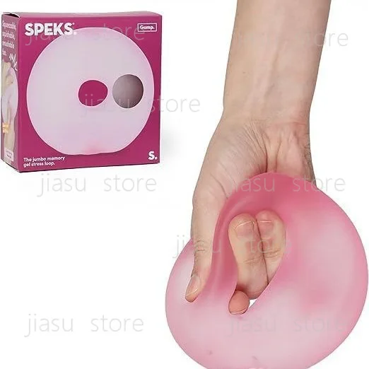 Brand New Gump Large Circular Gel Filled Decompression Ball Soft Stress Relief Plaything