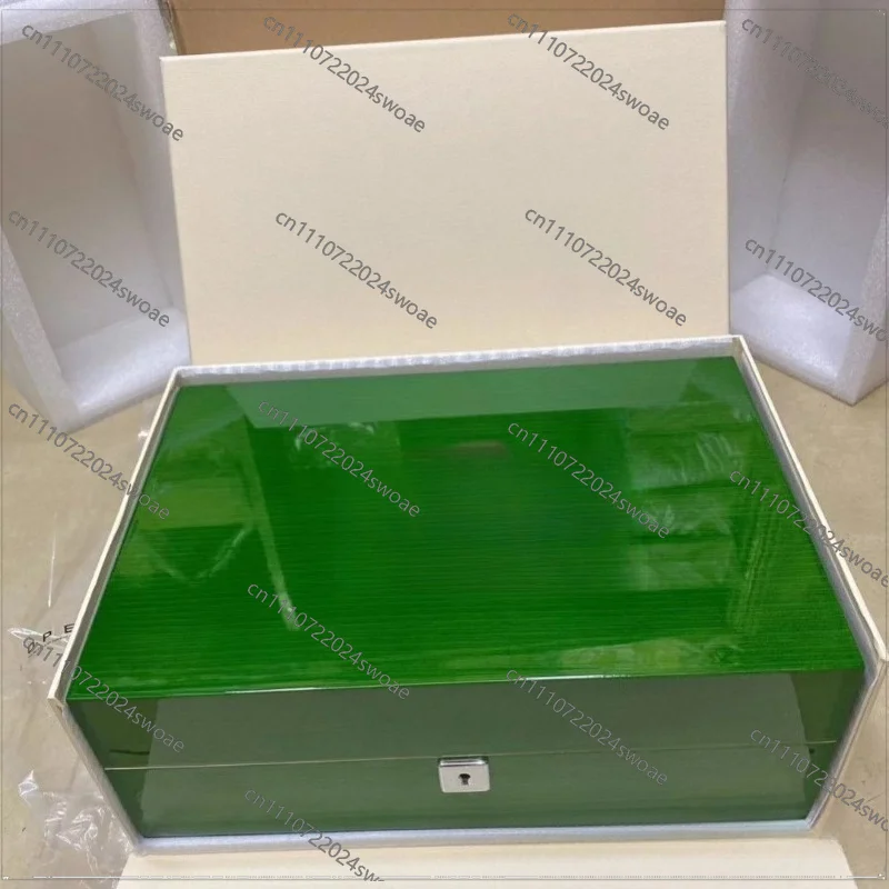 Green Luxury Box High-End Storage Case Wavy Pattern Packaging Box Gift Box Suitable for Storage