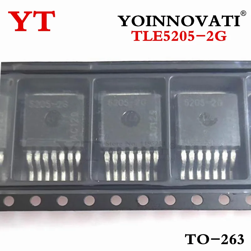 10PCS/lot TLE5205-2G 5205-2G 5A 40V TO-263