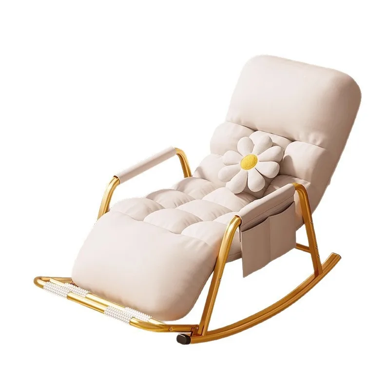 Internet celebrity rocking chair single recliner adult adult sleeping lazy sofa living room balcony home leisure chair