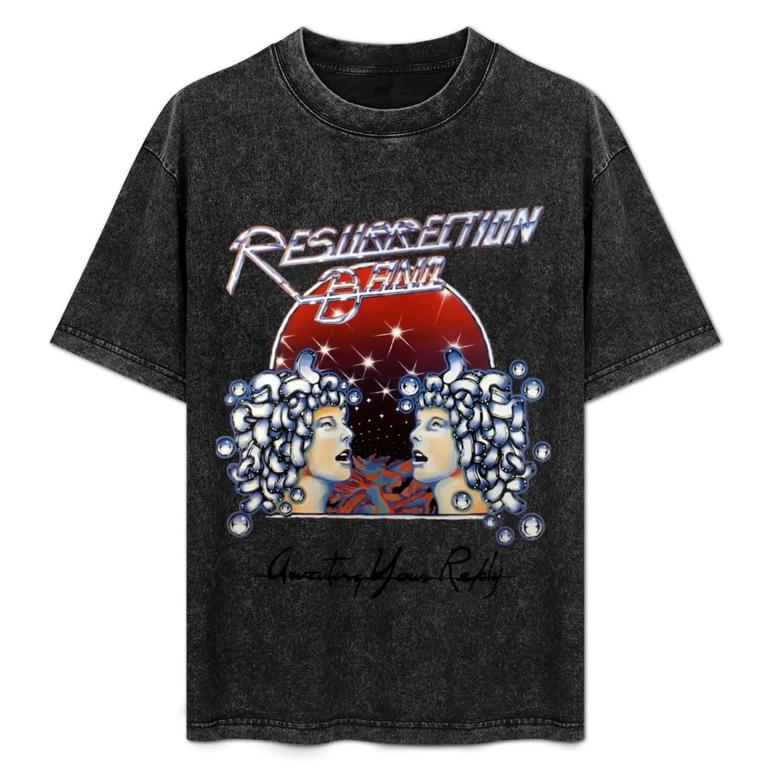 T-shirt Resurrection Band - Awaiting Your Reply, t-shirt classique en coton à col rond