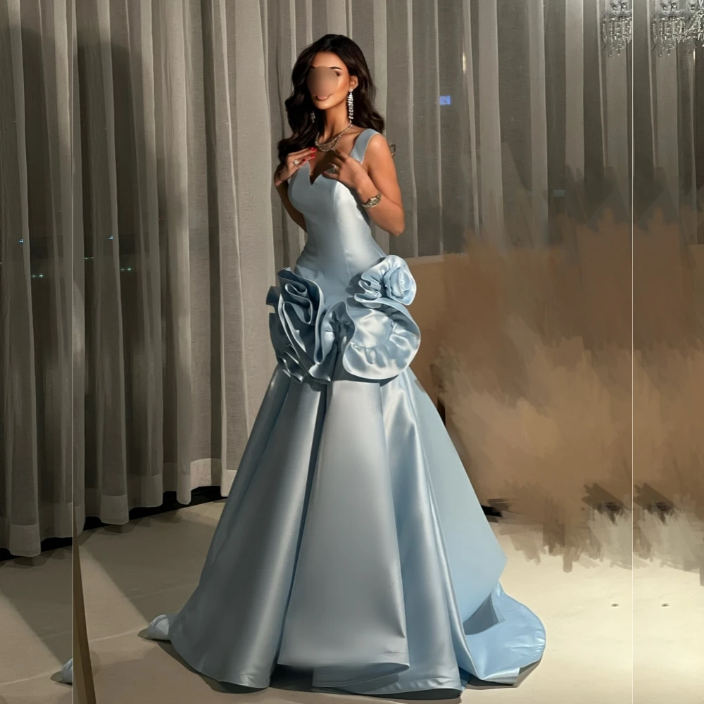 

Customized Charmeuse Pleat Temperament Mermaid Long Dresses Bespoke Occasion High Quality Evening Dress Elegant Party Wedding