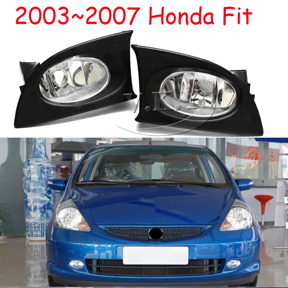 car bumper headlight for Honda Fit Jazz fog light 2003~2007y car accessories halogen bulb auto Jazz lamp