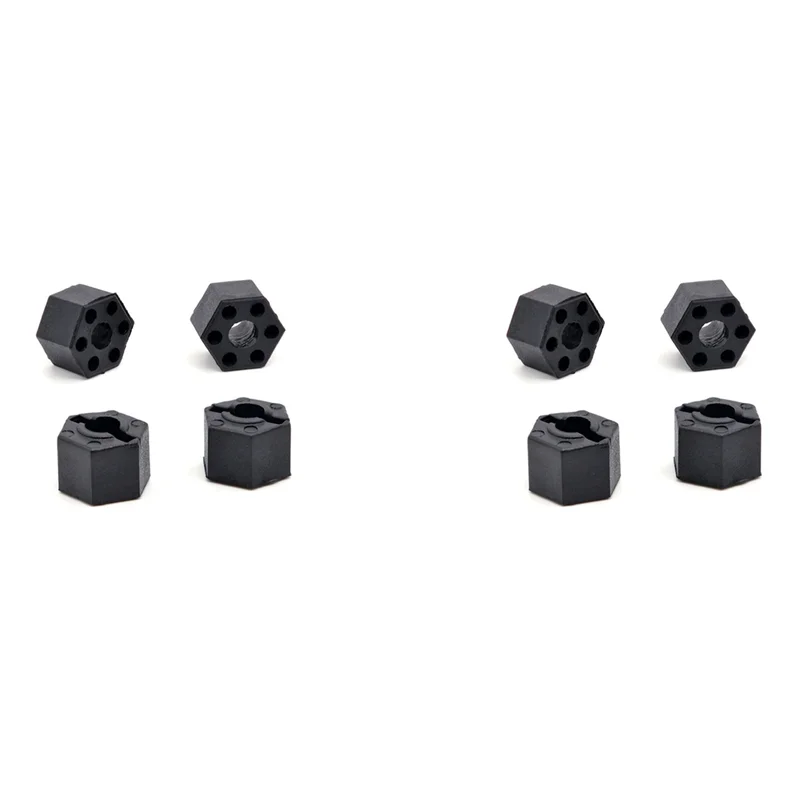 AS96-8Pcs adaptador hexagonal de rueda 7504 para ZD Racing DBX-10 DBX10 1/10 RC piezas de mejora de coche accesorios de repuesto