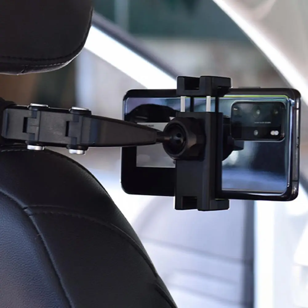 

Mobile Phone Holder Universal Adjustable First-person View Car Rearview Mirror Phone Buckle Clip Car Rear Pillow Phone Clip