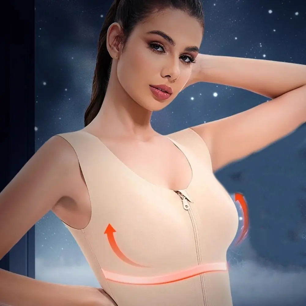 Unterwäsche Postpartum Body Shaper Nahtloser Push-Up Po-Lifter Bodysuit Bauchstraffender Po-Lifting Bauchkontroll-Jumpsuit – Detail 10