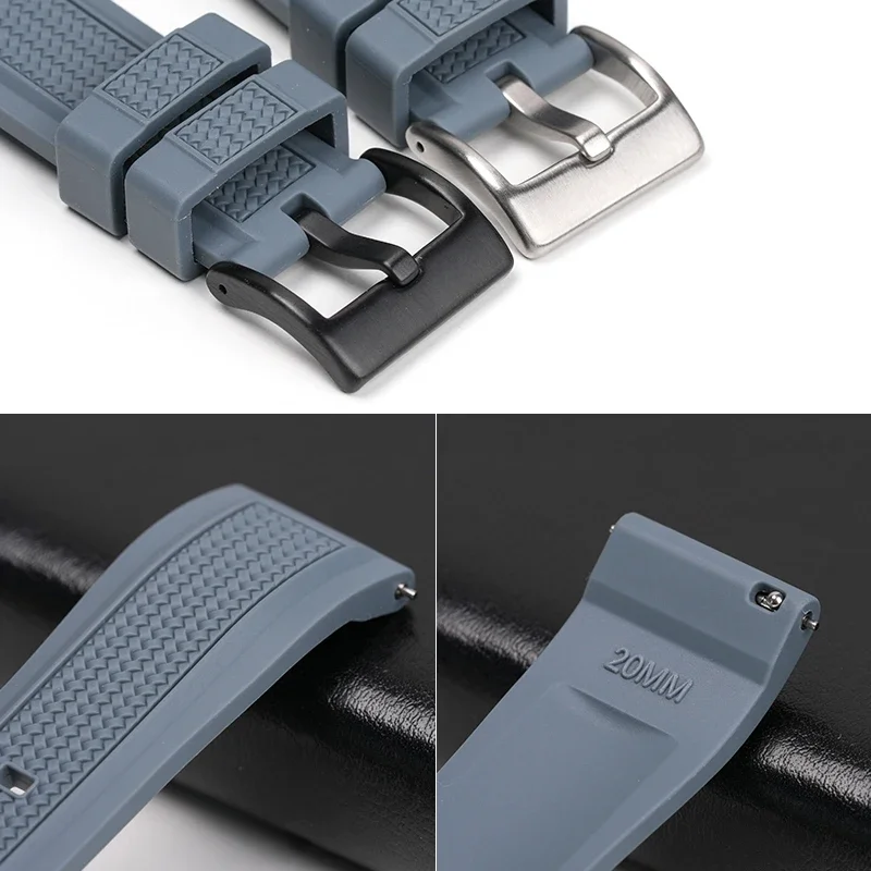 Cinturino in silicone per Tissot PRX Serie T137.407/T137.410 Super Player 40MM Acciaio Adattatore a sgancio rapido Accessori per cinturini 12mm