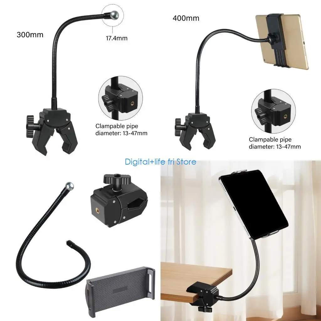 E06D Lazy Desktop Phone Tablets Holder Regulable Arm 360 Rotation Supports
