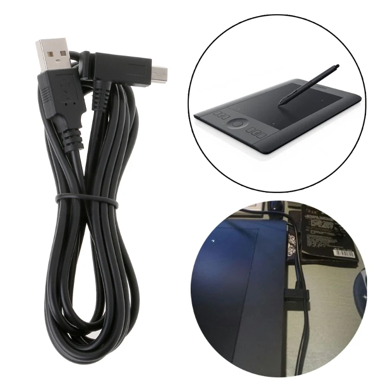 USB Power Cable For Wacom Bamboo PTH 451/651 Digital Graphic Drawing Tablet 594A