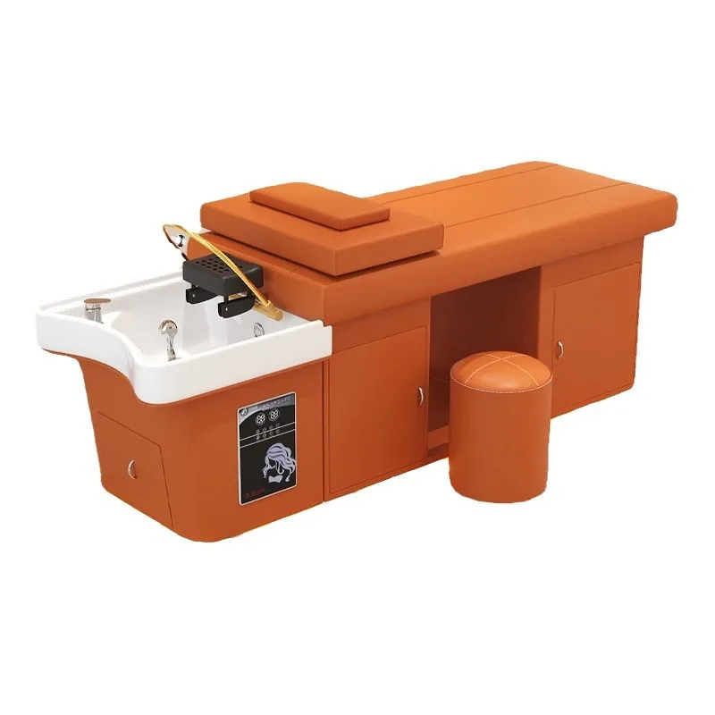 Shampoo tailandese Lettino da massaggio Testa Spa Équipement Cascata Scaldabagno Massaggio Shampoo per capelli Lettino Attrezzatura per salone di bellezza