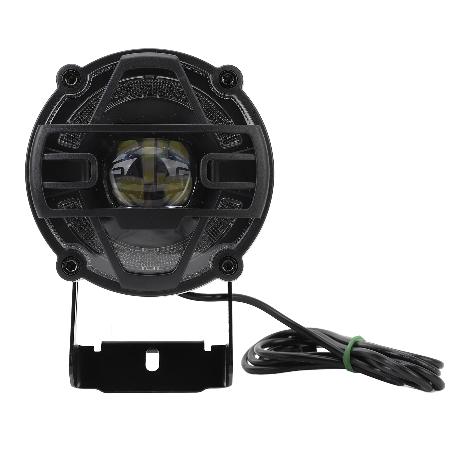 

12W Off-Road Headlamp, 36-48V Off-Road Vehicle 12W LED Headlight with Horn for Electric Bikes and Snowmobiles