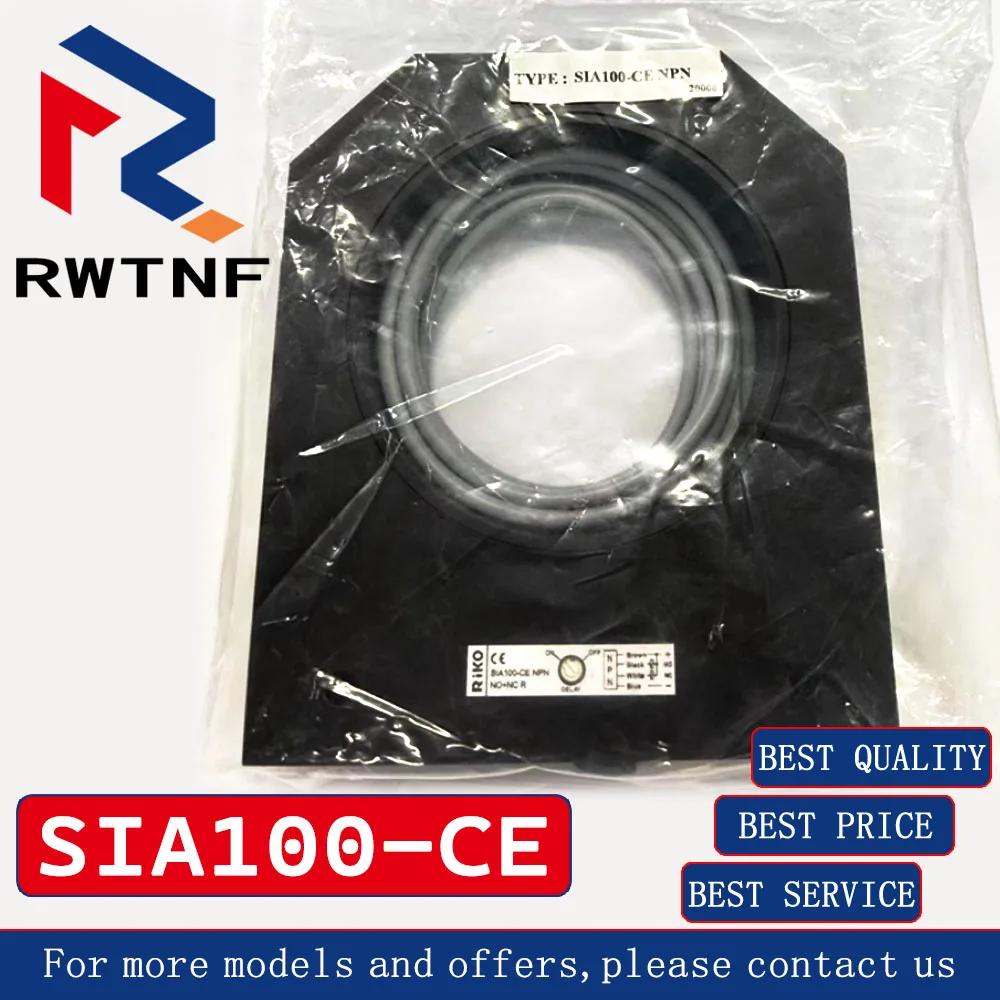 

Совершенно новый оригинальный круглый бесконтактный переключатель SIA100-CE RIKO NPN, нормально открытый, нормально закрытый переключаемый датчик