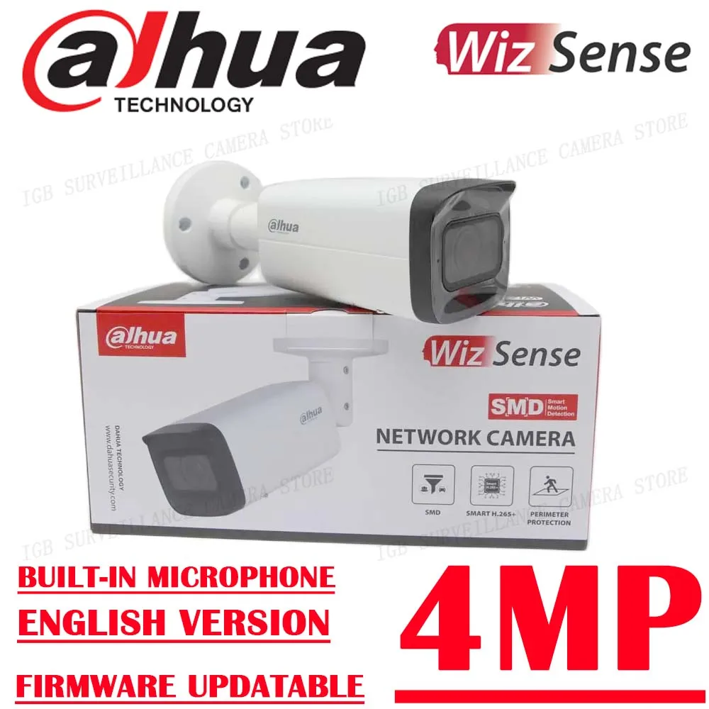 Dahua IPC-HFW2441T-ZS  4MP POE IP67 IR Vari-focal Bullet WizSense Network Camera