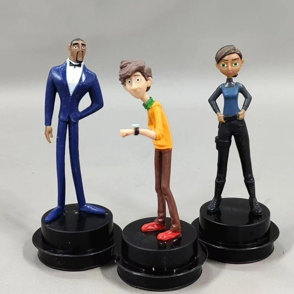 Spies In Disguise Walter Lance Marcy Tooper Figure Loose Figurine Toy Exclusive Collectible Desktop Decoration Gifts